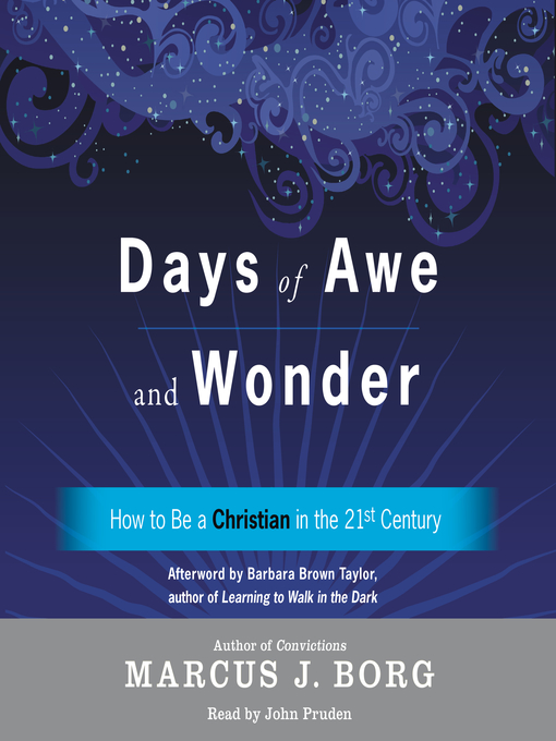 Title details for Days of Awe and Wonder by Marcus J. Borg - Wait list